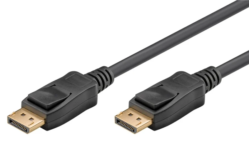 GOOBAY καλώδιο DisplayPort 61699, 8K/60Hz, 32.4 Gbps, 5m, μαύρο