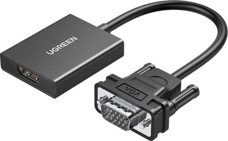 Ugreen μετατροπέας VGA to HDMI Converter (50945)