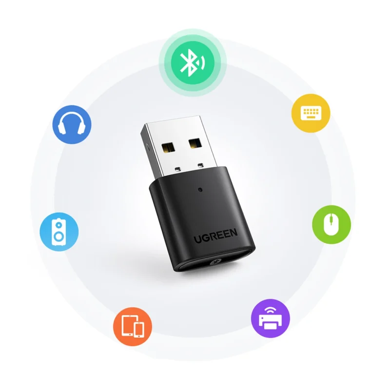 Ugreen Bluetooth 5.0 USB-A adapter black (CM390)80889 - Image 2