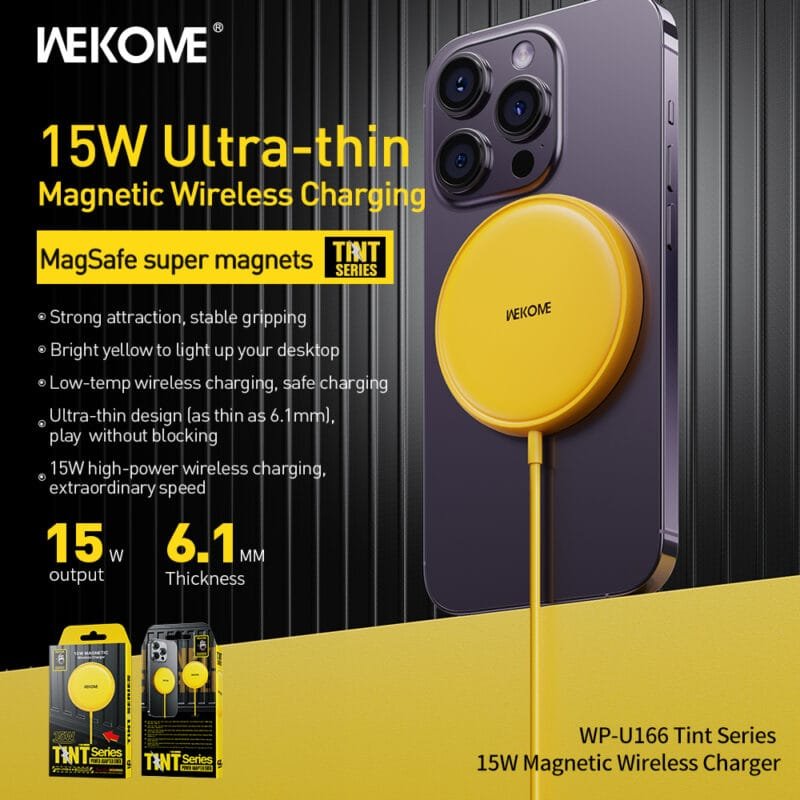 wekome 15w magnetic wireless charge - Image 3